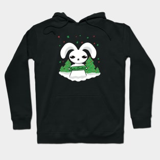 Christmas tree & rabbit Hoodie